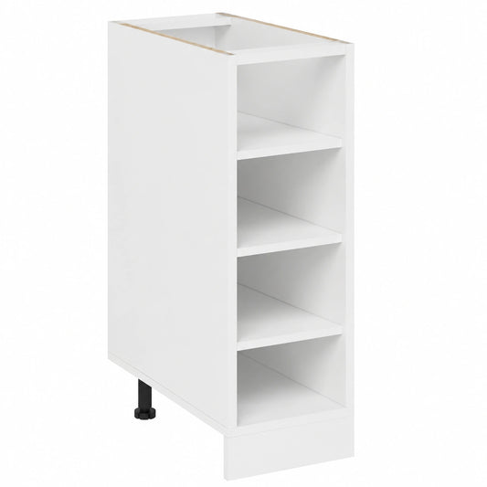 Vicco Módulo de Cocina R-Line, Blanco, 25 cm, Compatible con Sistemas Modulares