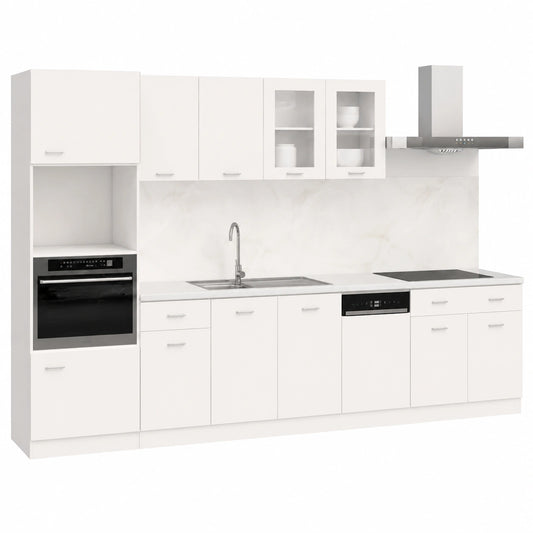 Conjunto de Cocina Modular Expandible de 7 Piezas en Madera