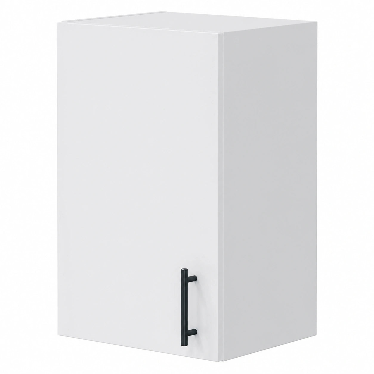 Armario de Cocina Colgante 40 cm Blanco Brillo con Puerta Reversible