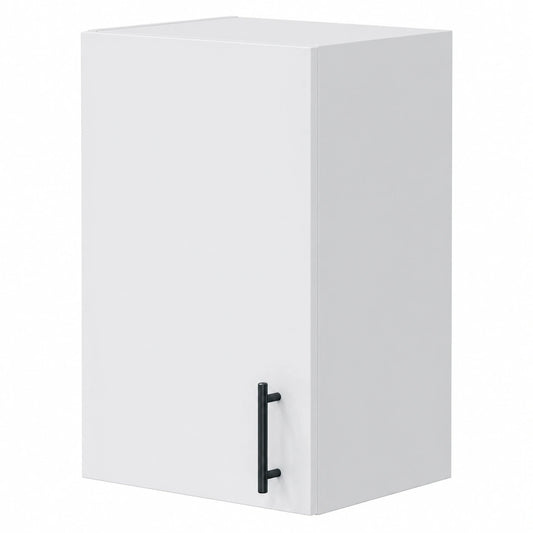 Armario de Cocina Colgante 40 cm Blanco Brillo con Puerta Reversible